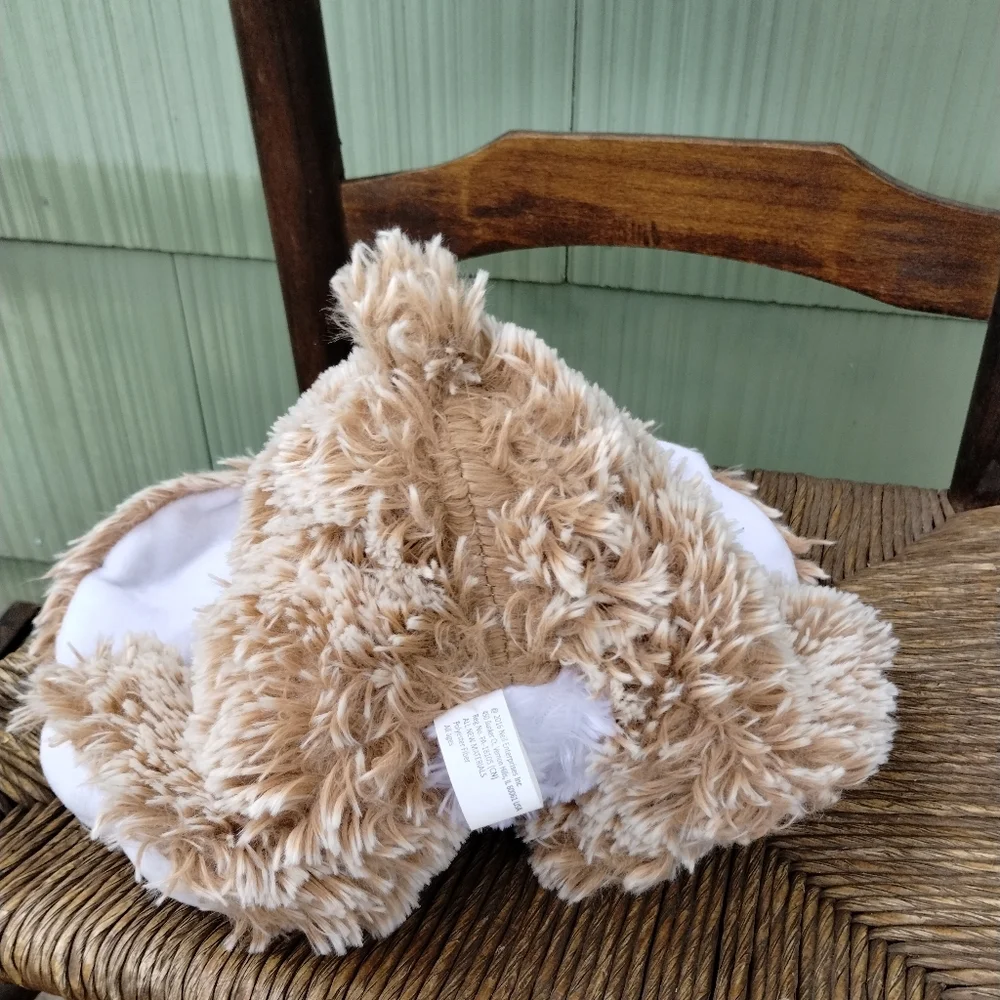 2016 Neil Enterprises Brown Large Floppy Ear Furry Easter Rabbit Bunny Plush - Picture 5 of 10